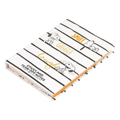 Cahier Snoopy Lazy Days Sticky notes, vue 2