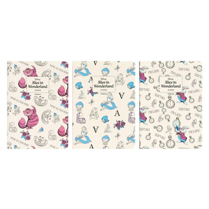 Cahier Disney Alice in Wonderland pack 3, vue 2
