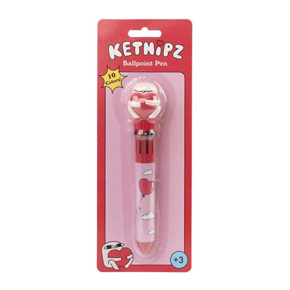 Stylo Ketnipz 10 colours 3D, vue 3