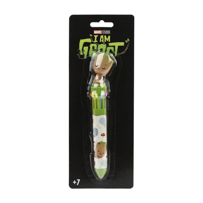 Stylo Marvel I Am Groot 10 colours 3D, vue 3