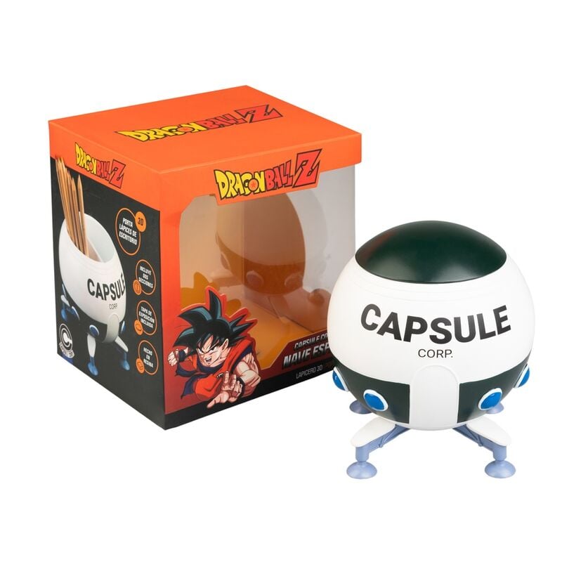 Accessoire scolaire Dragon Ball Z Capsule Corp pencil holders, vue 3