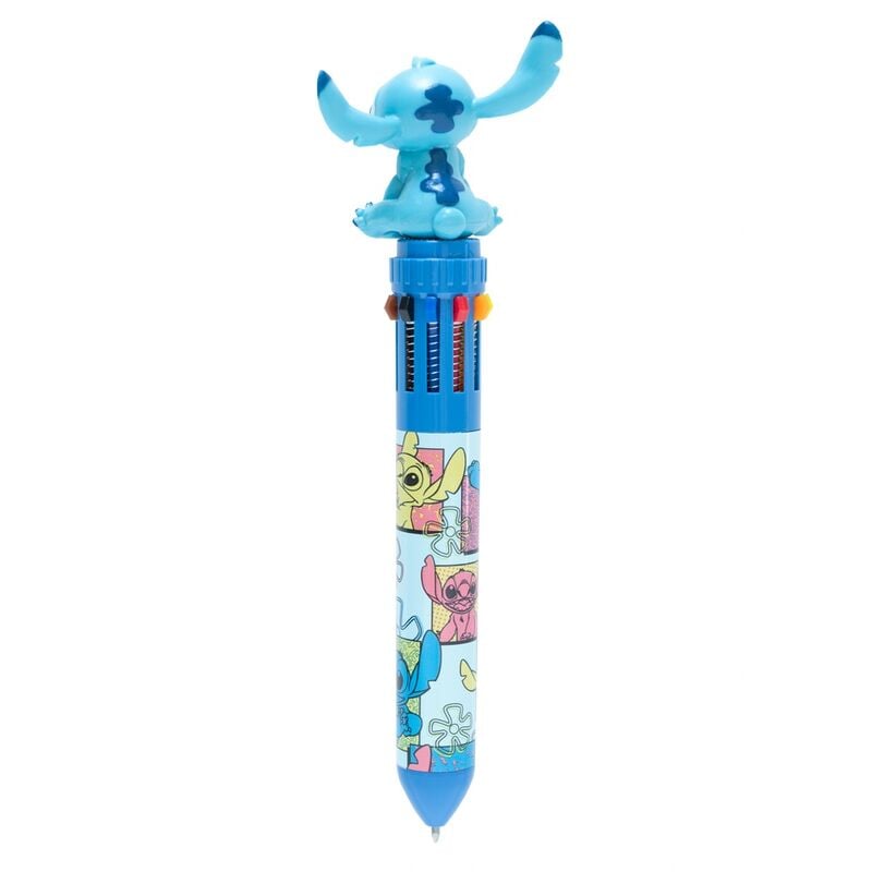 Stylo Disney Stitch 10 colours 3D, vue 4