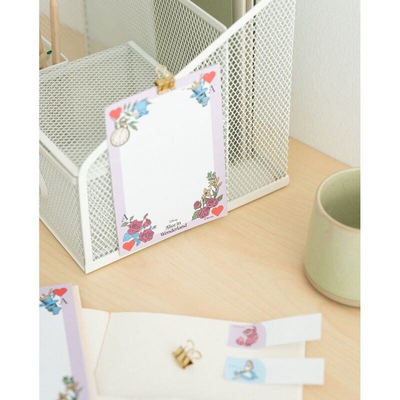 Cahier Disney Alice in Wonderland Sticky notes, vue 4