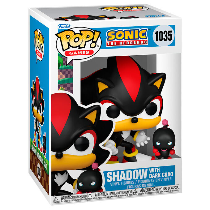 Figurine Funko POP! Sonic The Hedgehog Shadow with Dark Chao