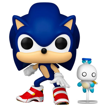 Figurine Funko POP! Sonic The Hedgehog Sonic with Chao, vue 2