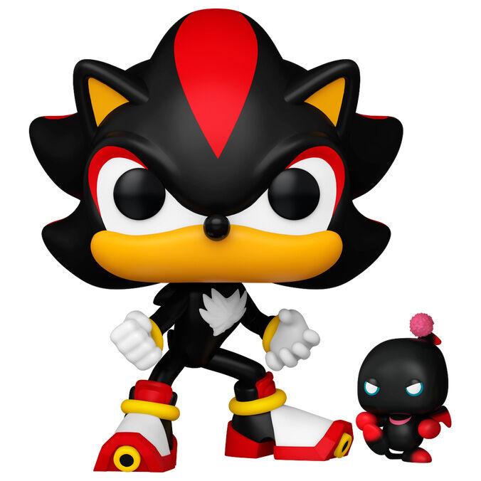 Figurine Funko POP! Sonic The Hedgehog Shadow with Dark Chao, vue 2