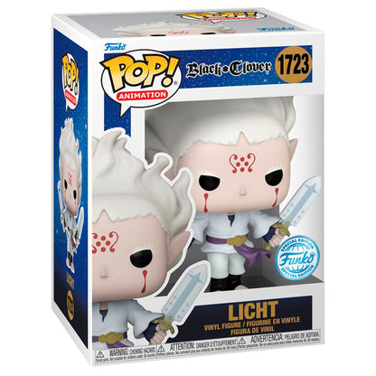 Figurine Funko POP! Black Clover Licht Exclusive, vue 2