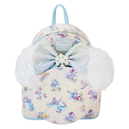 Sac à dos Loungefly Disney Mickey and Friends Winter Wonderland + headband set 26 cm