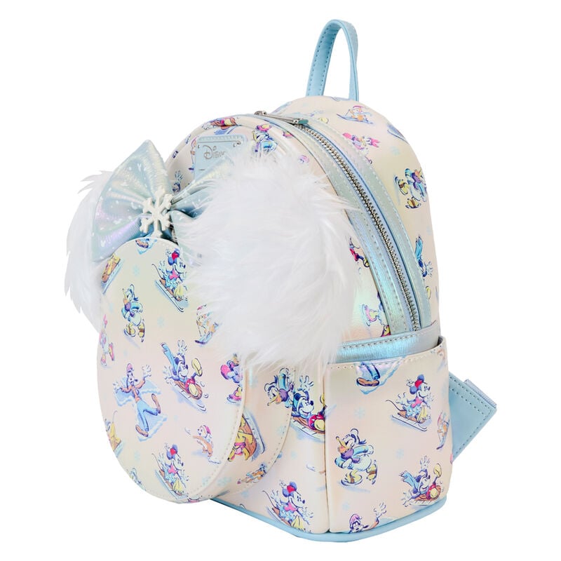 Sac à dos Loungefly Disney Mickey and Friends Winter Wonderland + headband set 26 cm, vue 3