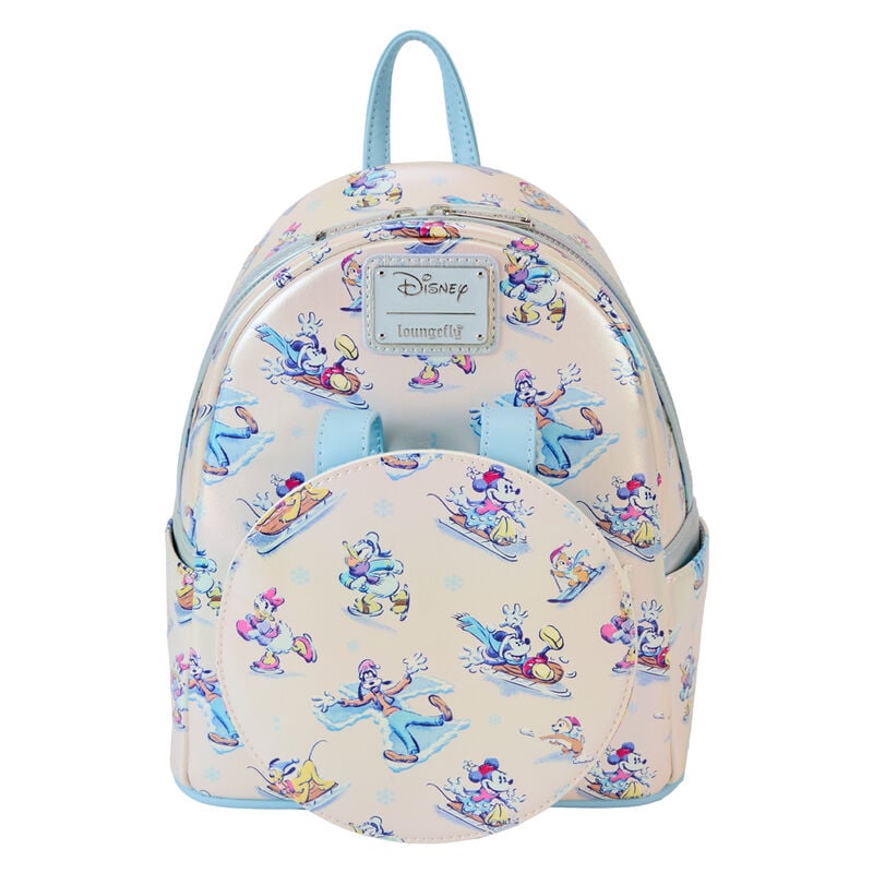 Sac à dos Loungefly Disney Mickey and Friends Winter Wonderland + headband set 26 cm, vue 4