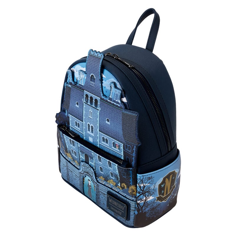 Sac à dos Loungefly Wednesday Nevermore Academy, vue 4