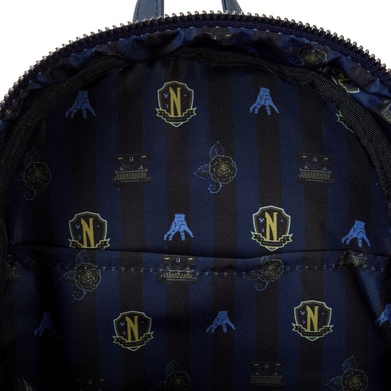 Sac à dos Loungefly Wednesday Nevermore Academy, vue 6