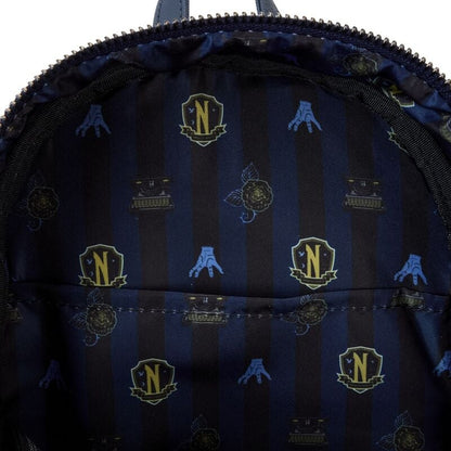 Sac à dos Loungefly Wednesday Nevermore Academy, vue 6