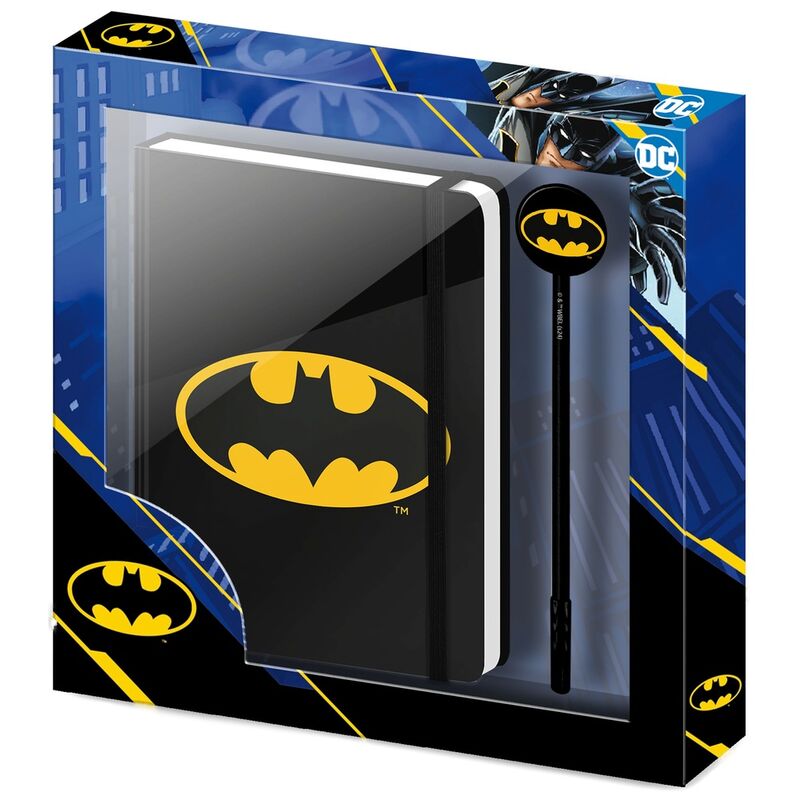 Agenda DC Comics Batman Batsignal + pen set