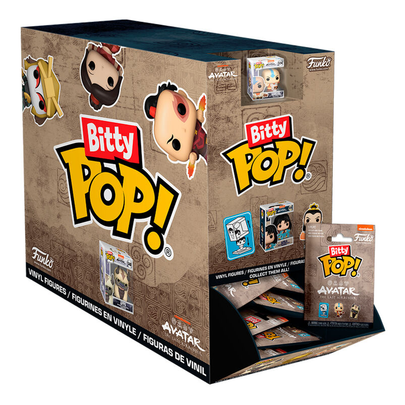 Figurine Funko POP! Mystery Bitty POP Avatar The Last Airbender surtido