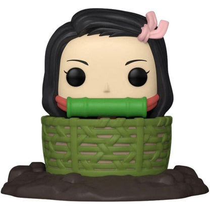 Figurine Funko POP! Deluxe Demon Slayer Kimetsu no Yaiba Nezuko Kamado in Basket Exclusive, vue 2
