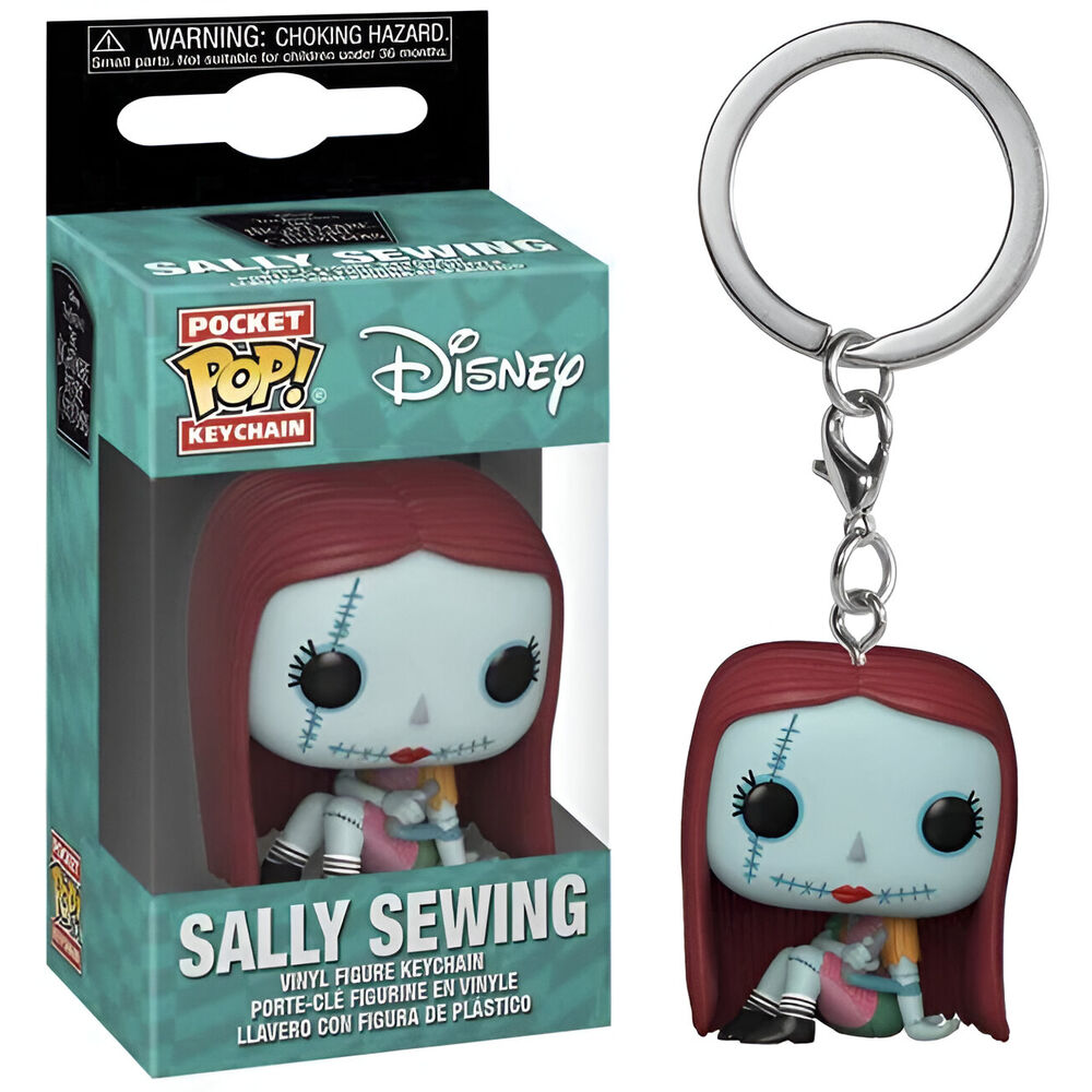 Porte-clés Funko Pocket POP! Disney Pesadilla Antes de Navidad Sally Sewing, vue 2