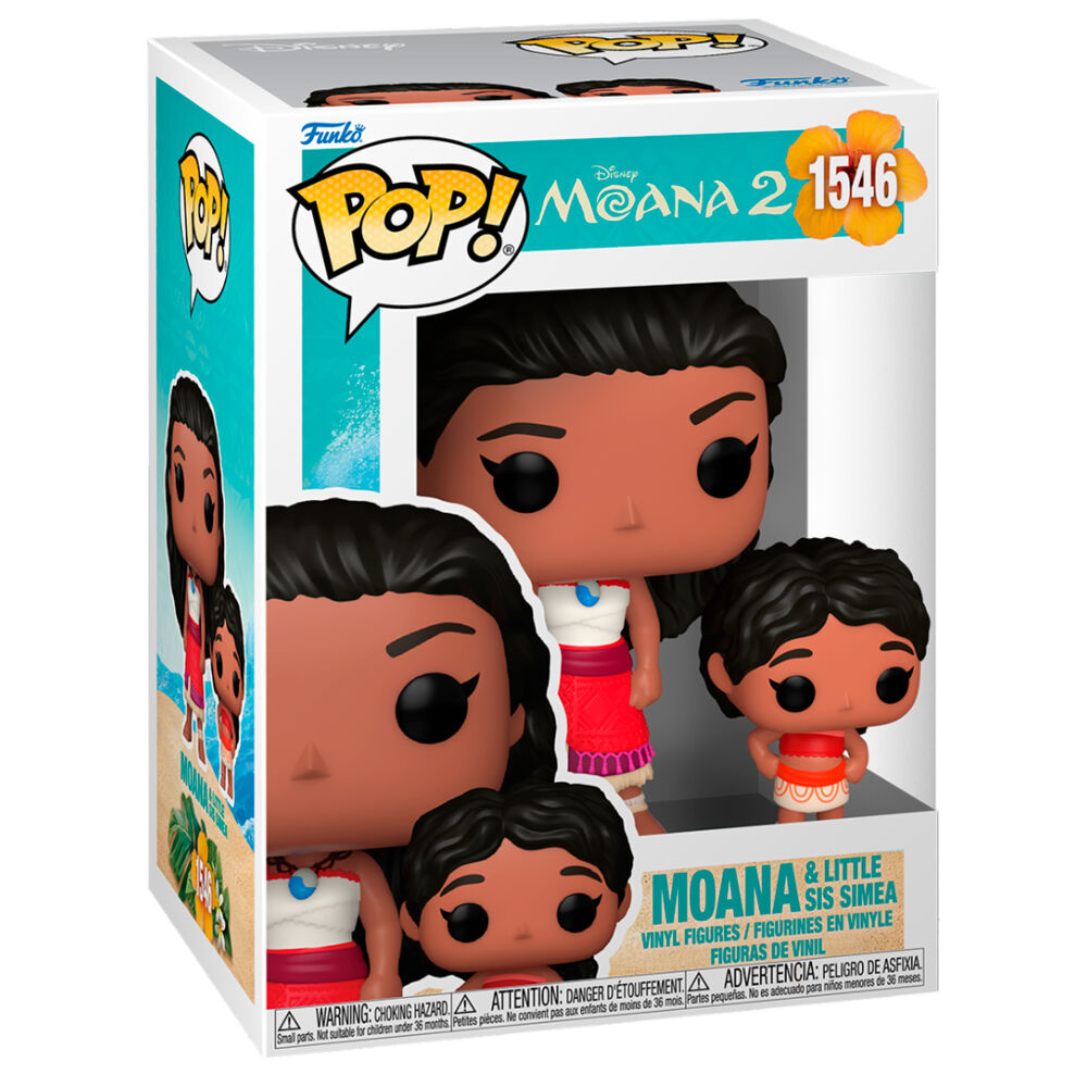 Figurine Funko POP! Disney Vaiana Moana 2 Moana & Simea