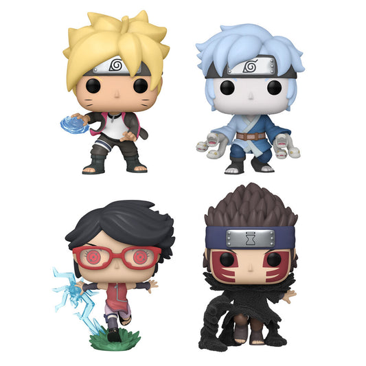 Figurine Funko POP! Blister 4 figuras POP Boruto Exclusive