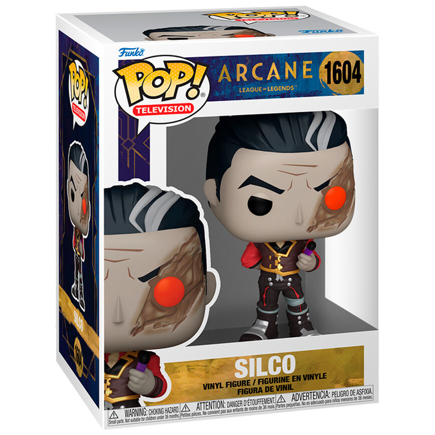 Figurine Funko POP! League of Legends Arcane Silco, vue 2