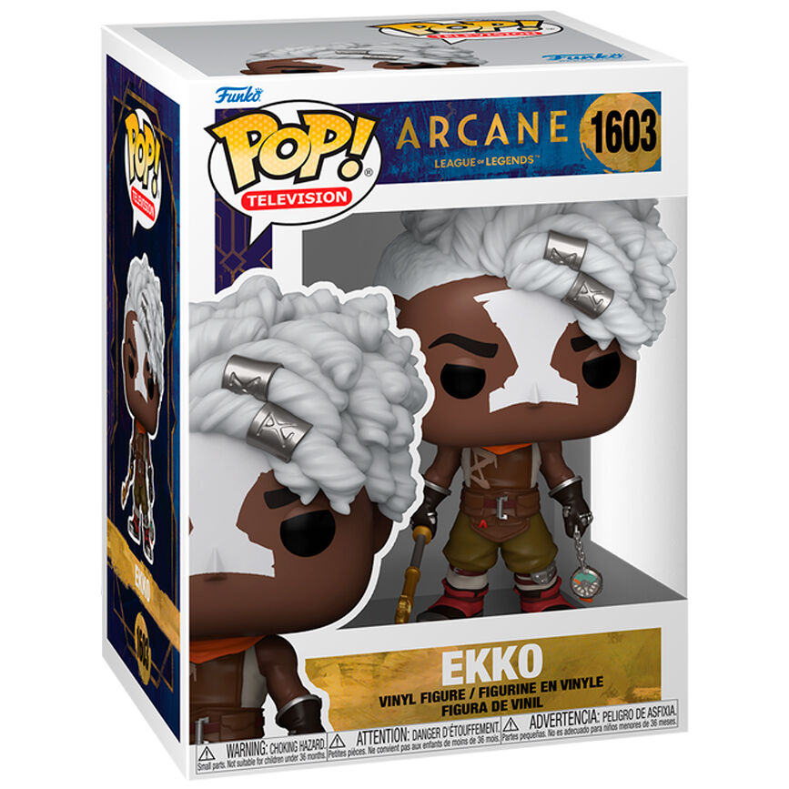 Figurine Funko POP! League of Legends Arcane Ekko, vue 2