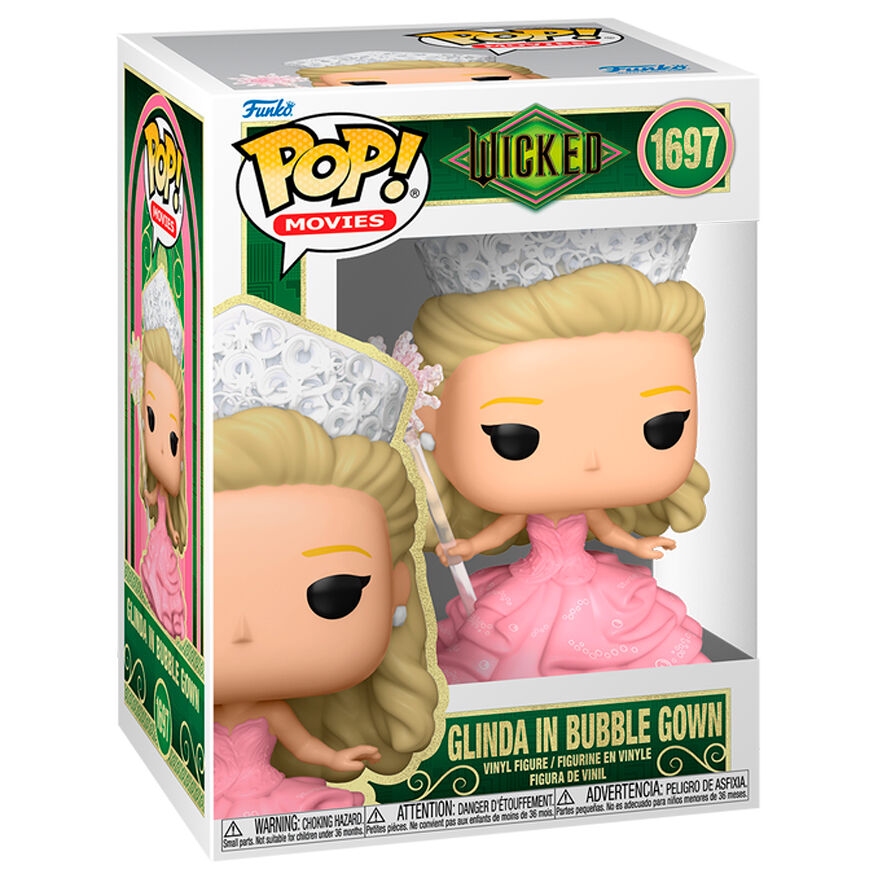 Figurine Funko POP! Wicked Glinda in Bubble Gown, vue 2