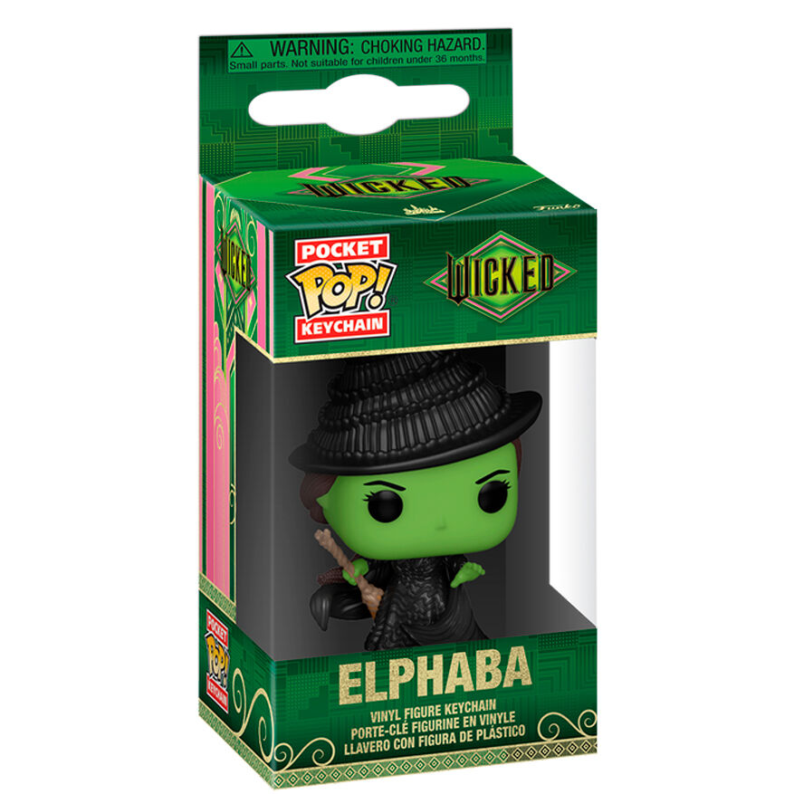 Porte-clés Funko Pocket POP! Wicked Elphaba, vue 2