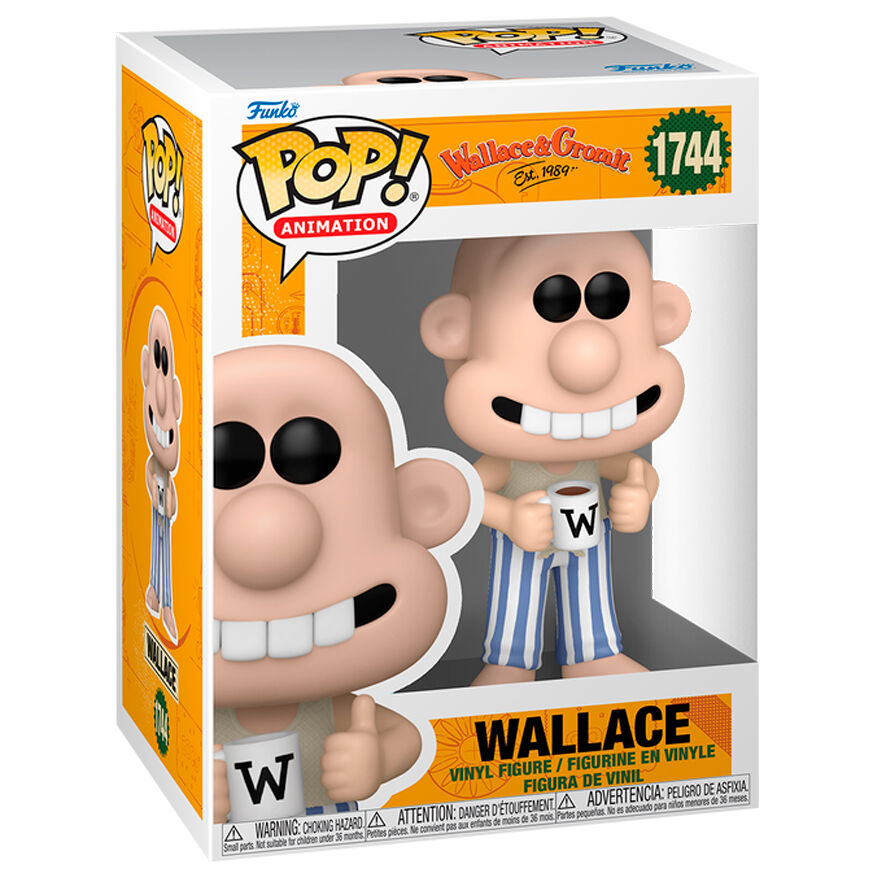 Figurine Funko POP! Wallace & Gromit Wallace, vue 2
