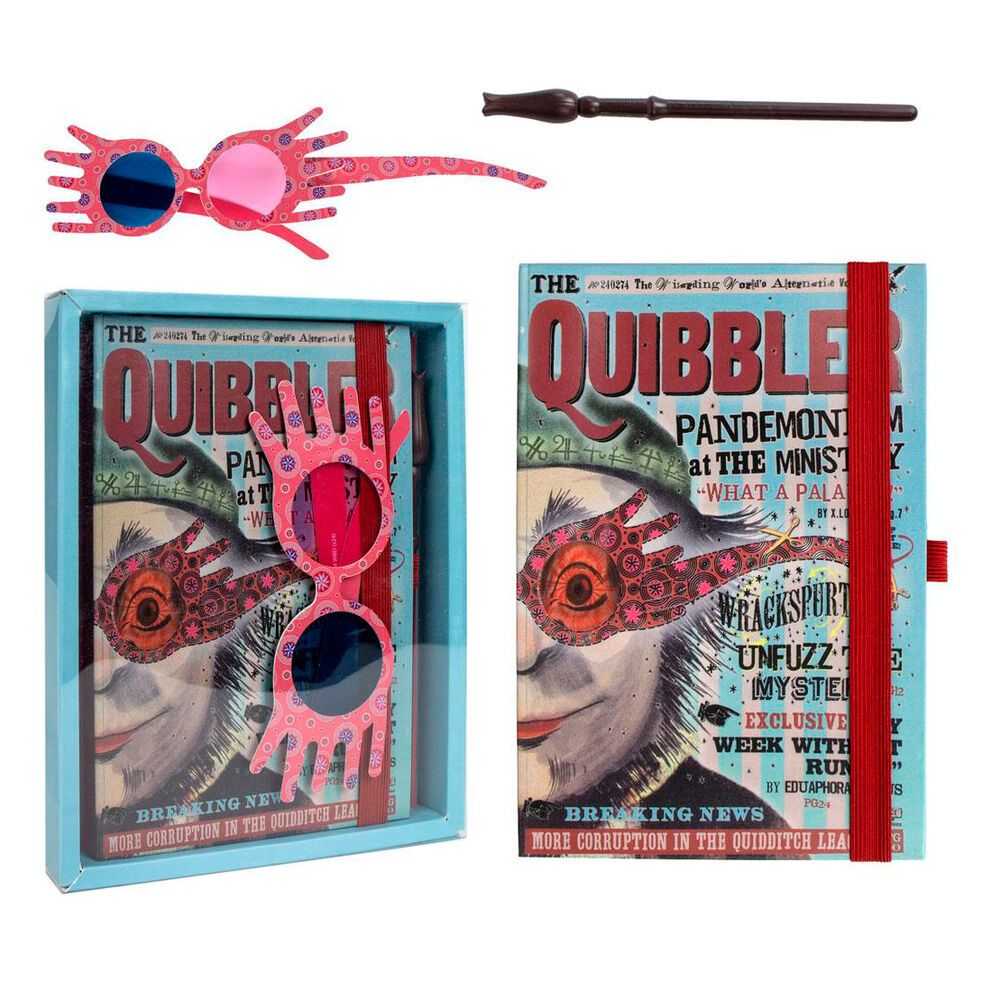 Set de papeterie Harry Potter Luna Lovegood stationary