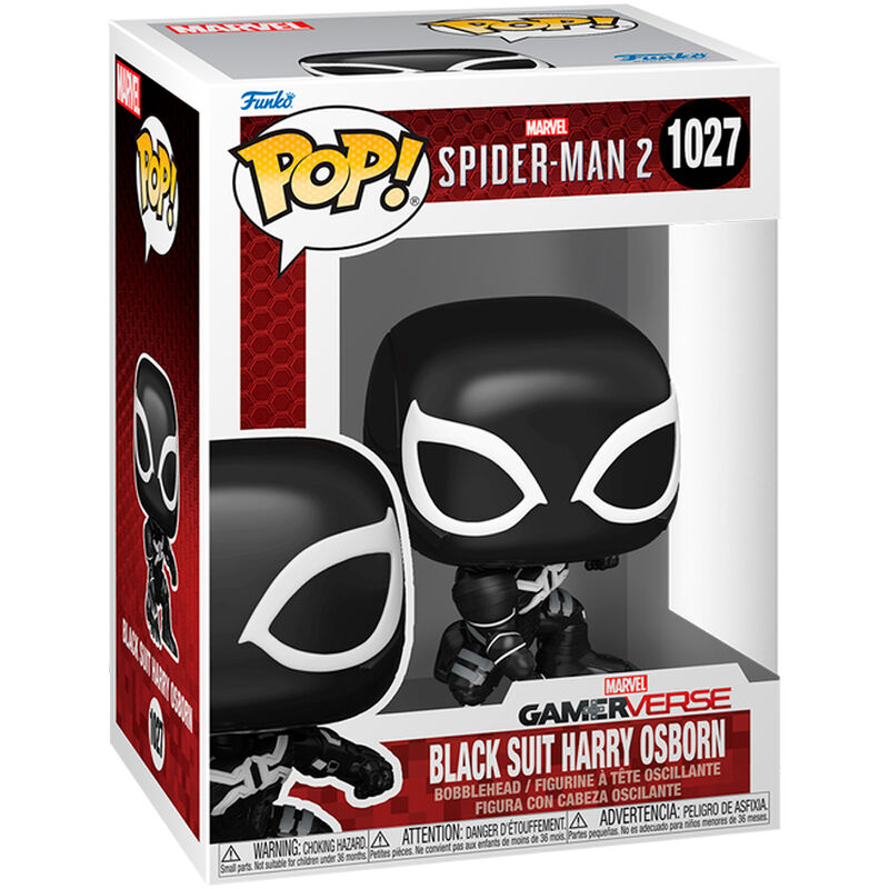 Figurine Funko POP! Mavel Spider Man 2 Black Suit Harry Osborn