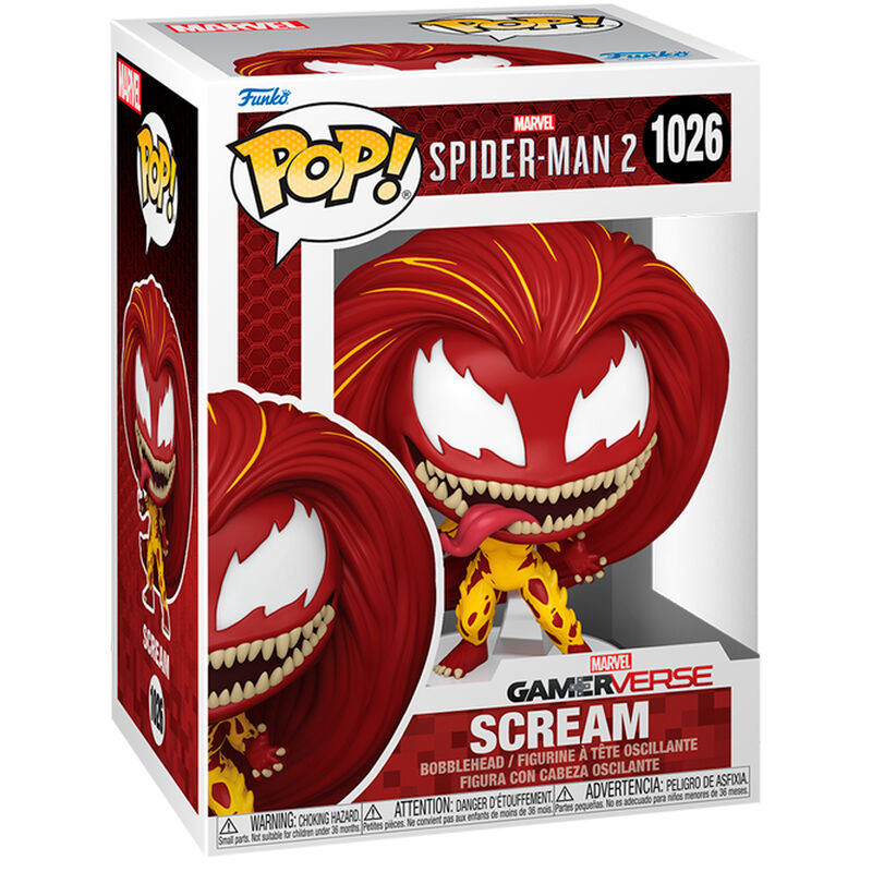 Figurine Funko POP! Marvel Spider Man 2 Scream