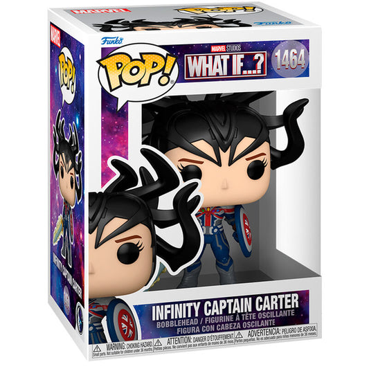 Figurine Funko POP! Marvel What IF Infinity Captain Carter