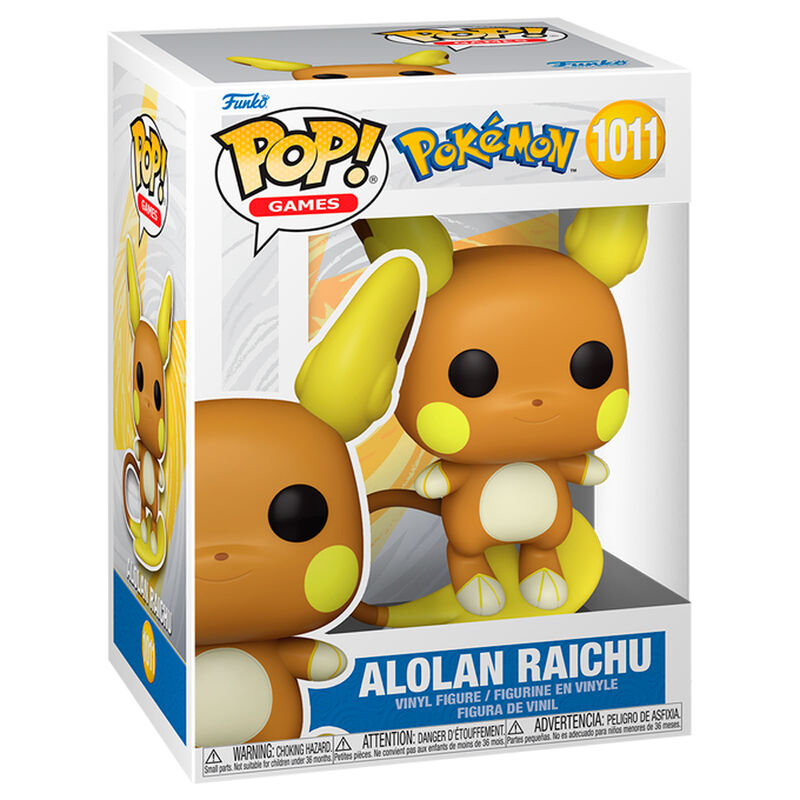 Figurine Funko POP! Pokemon Alolan Raichu