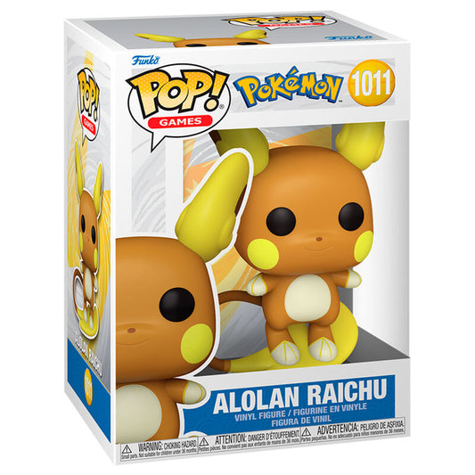 Figurine Funko POP! Pokemon Alolan Raichu