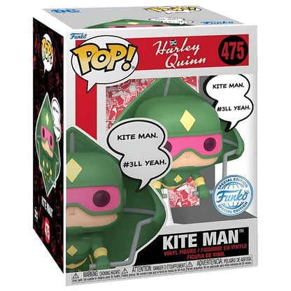 Figurine Funko POP! Deluxe DC Comics Harley Quinn Kite Man Exclusive, vue 2