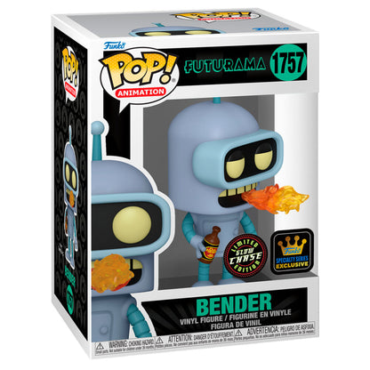 Figurine Funko POP! Futurama Bender Chase, vue 2