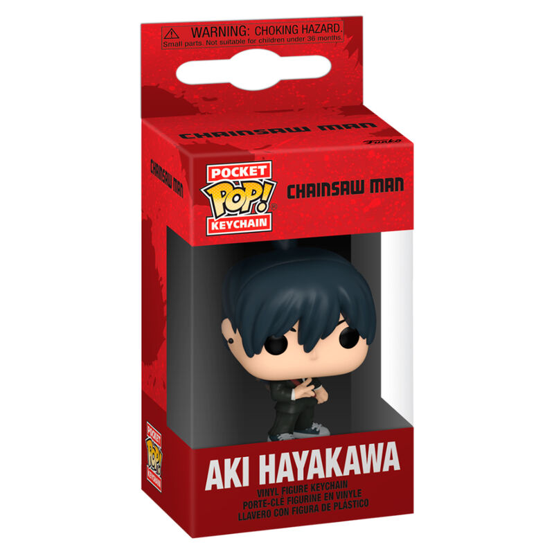 Porte-clés Funko Pocket POP! Chainsaw Man Aki Hayakawa