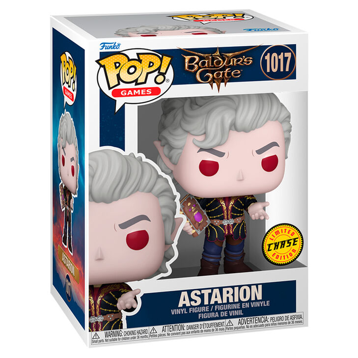 Figurine Funko POP! Baldurs Gate Astarion 5 + 1 Chase, vue 4