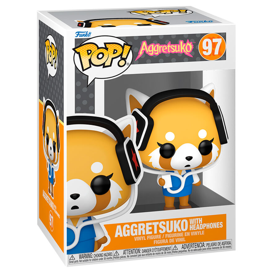 Figurine Funko POP! Aggretsuko Aggretsuko with Headphones
