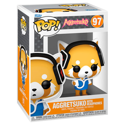 Figurine Funko POP! Aggretsuko Aggretsuko with Headphones