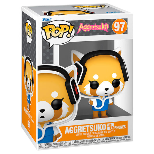 Figurine Funko POP! Aggretsuko Aggretsuko with Headphones