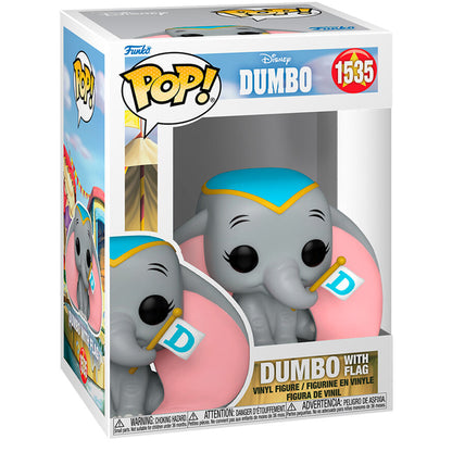 Figurine Funko POP! Disney Dumbo Dumbo with Flag