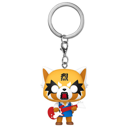 Porte-clés Funko Pocket POP! Aggretsuko Aggretsuko with Guitar, vue 2