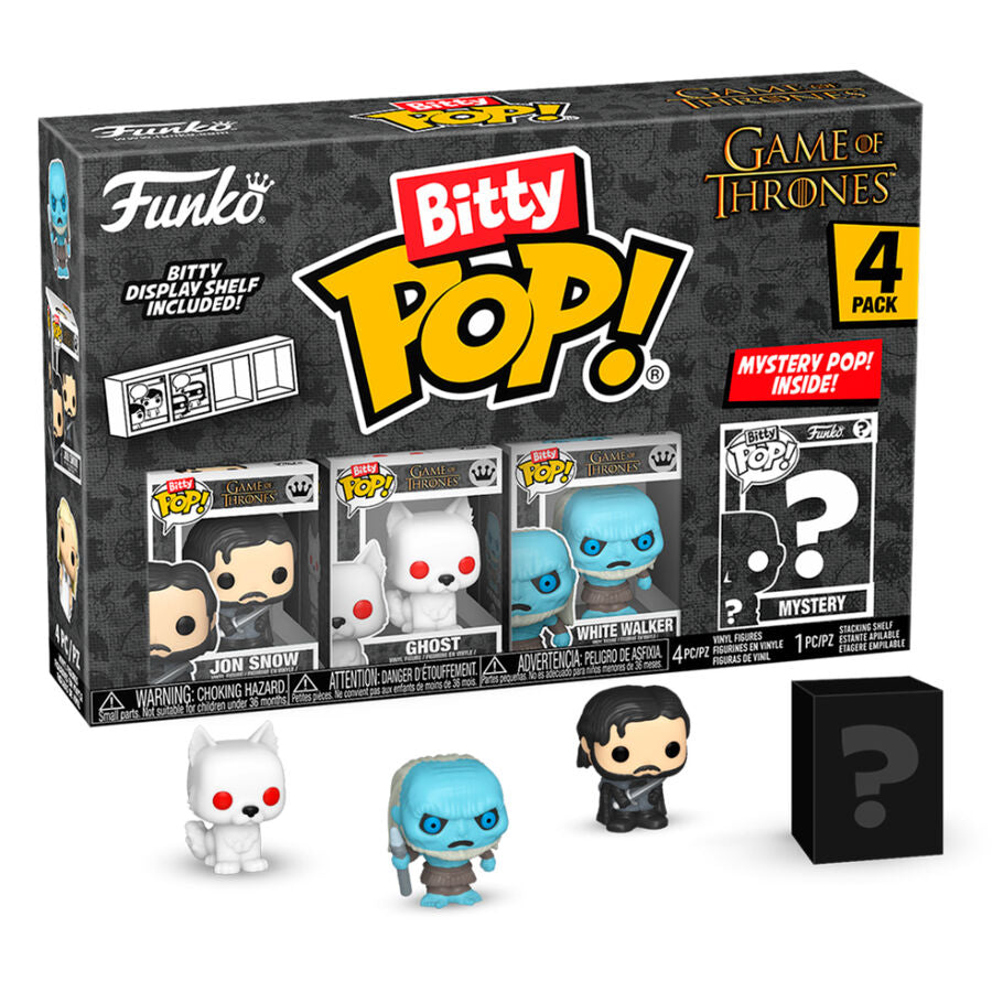 Figurine Funko POP! Blister 4 figuras Bitty POP Juego de Tronos Jon Snow