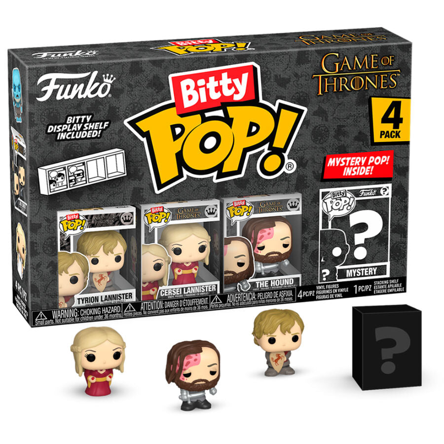 Figurine Funko POP! Blister 4 figuras Bitty POP Juego de Tronos Tyrion