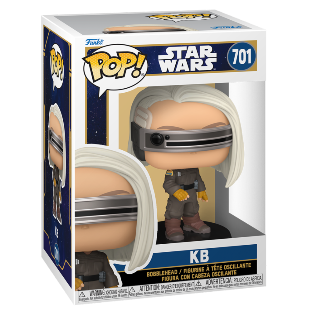Figurine Funko POP! Star Wars Skeleton Crew KB