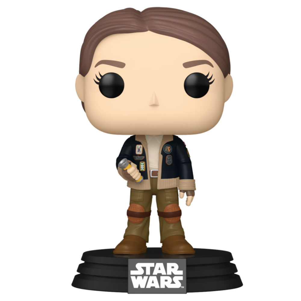 Figurine Funko POP! Star Wars Skeleton Crew Fern, vue 2