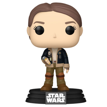 Figurine Funko POP! Star Wars Skeleton Crew Fern, vue 2