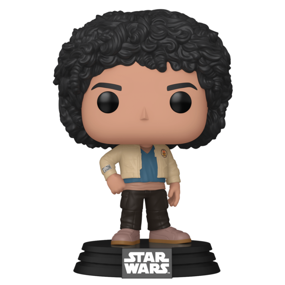 Figurine Funko POP! Star Wars Skeleton Crew Wim, vue 2