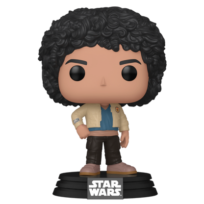 Figurine Funko POP! Star Wars Skeleton Crew Wim, vue 2